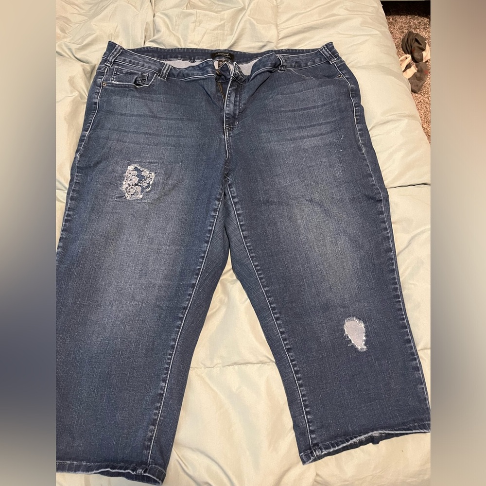 Lane Bryant Jean capris